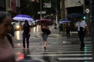 Sudeste deve ter chuvas intensas nesta quarta-feira