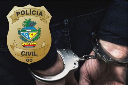 PCGO prende em Ceres filho que ameaçou e danificou objetos da casa da mãe