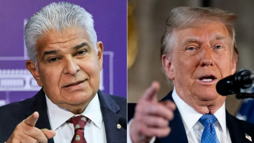 Presidente do Panamá rejeita promessa de Trump sobre retomada do Canal do Panamá