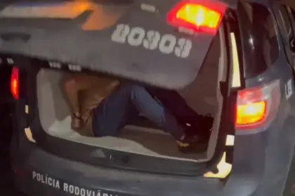 Foragido da justiça com extensa ficha criminal e que tentou atropelar policiais é capturado