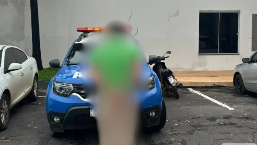 Homem é preso por violência doméstica no Centro de Goianésia após agredir esposa com fio