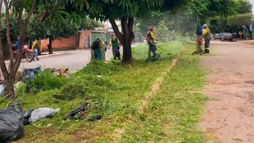 Prefeitura de Goianésia inicia mutirão de limpeza para atender demandas acumuladas