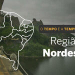 PREVISÃO DO TEMPO: Chuvas no MA, PI, CE e litoral do Nordeste