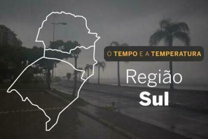 PREVISÃO DO TEMPO: Sul do Brasil terá quinta-feira (13) de chuva em toda a região