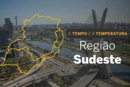 PREVISÃO DO TEMPO: quarta-feira (22) com pancadas de chuva no estado de São Paulo