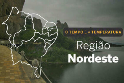 PREVISÃO DO TEMPO: segunda-feira (27) com muitas nuvens em todo o Nordeste