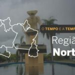 PREVISÃO DO TEMPO: sexta-feira (24) com pancadas de chuva em toda a região Norte