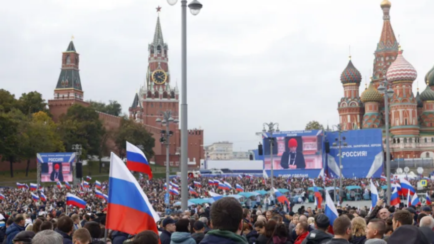 Rússia reafirma posição sobre territórios e promete expulsar tropas ucranianas Rússia reafirma posição sobre territórios e promete expulsar tropas ucranianas