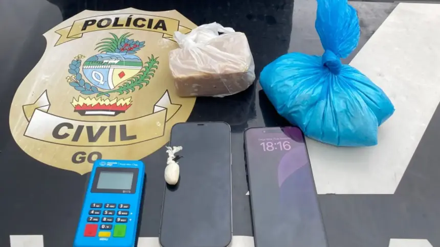 Um dos homens de confiança do crime organizado de Goianésia é preso pelo Geic Narcóticos