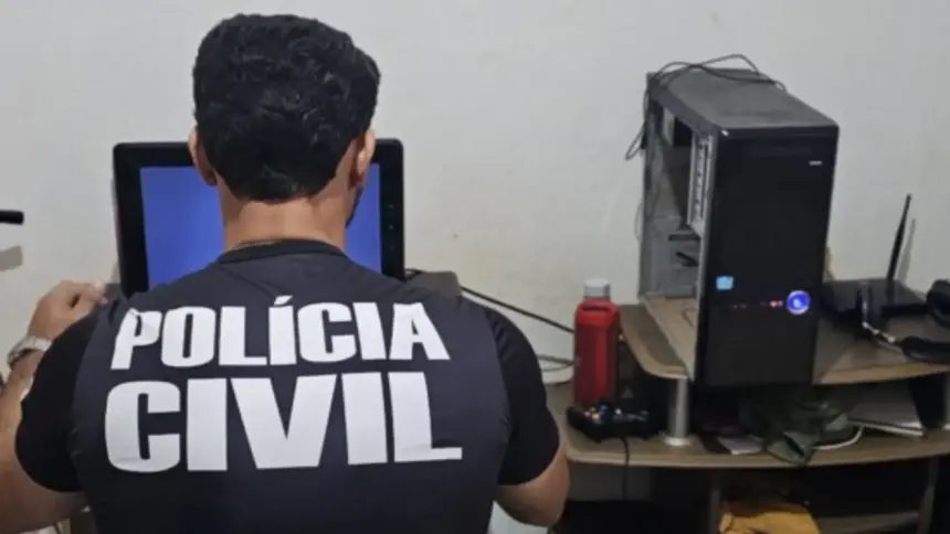 PC cumpre mandado de busca em caso de crimes contra a honra em Orizona PC cumpre mandado de busca em caso de crimes contra a honra em Orizona