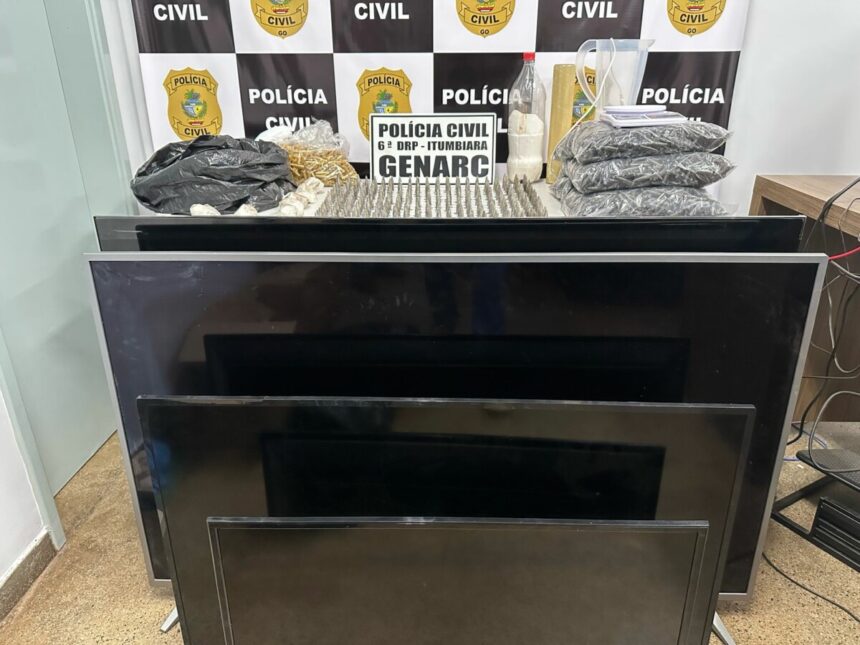 Reincidente no tráfico de drogas volta a ser preso em Itumbiara com grande quantidade de cocaína Reincidente no tráfico de drogas volta a ser preso em Itumbiara com grande quantidade de cocaína
