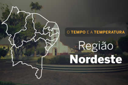 PREVISÃO DO TEMPO: Nordeste brasileiro contará com chuva em boa parte de região, nesta sexta-feira (4)