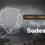 PREVISÃO DO TEMPO: Sudeste terá chuva intensa em todos os estados da região, nesta sexta-feira (4)