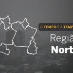 PREVISÃO DO TEMPO: chuvas intensas com alerta de perigo no Norte