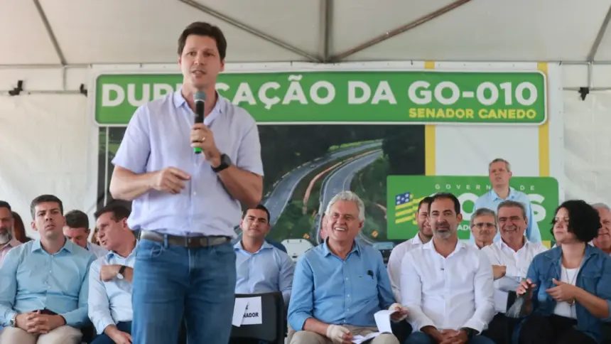 Daniel Vilela destaca transformação do Estado em inauguração de duplicação da GO-010