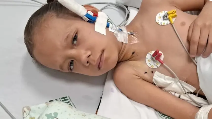 Urgente: Menina de 6 anos de Goianésia precisa de doações de sangue com urgência em Goiânia Urgente: Menina de 6 anos de Goianésia precisa de doações de sangue com urgência em Goiânia