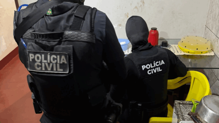 PCGO prende investigados por tráfico de drogas em Santa Helena de Goiás PCGO prende investigados por tráfico de drogas em Santa Helena de Goiás