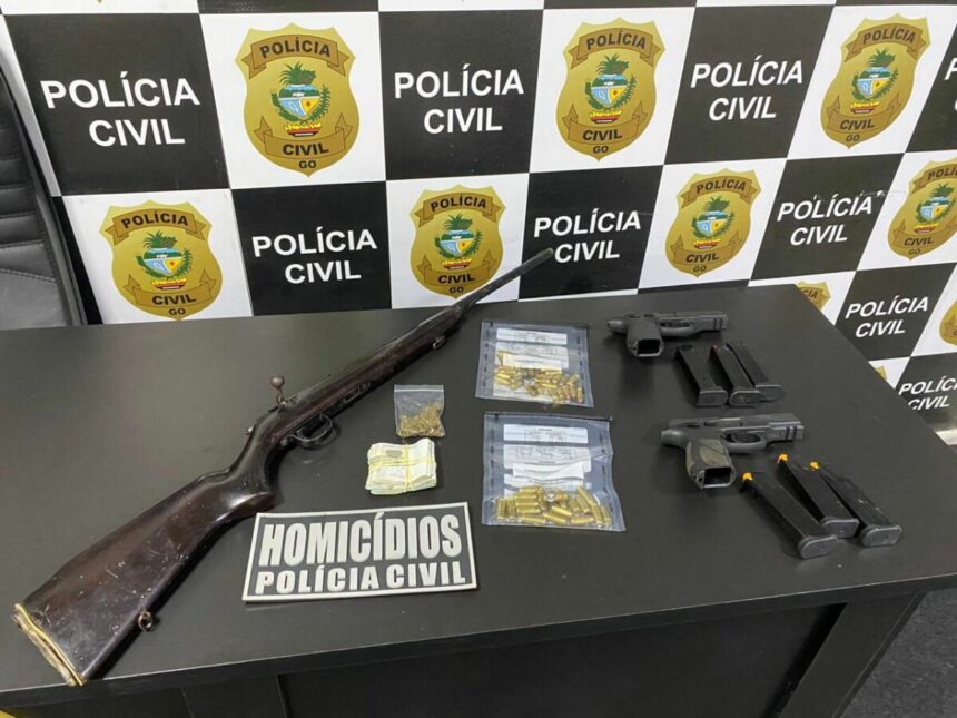PCGO e PCSC apreendem armas, dinheiro e eletrônicos em operação contra estelionato digital em Luziânia – Policia Civil do Estado de Goiás PCGO e PCSC apreendem armas, dinheiro e eletrônicos em operação contra estelionato digital em Luziânia – Policia Civil do Estado de Goiás