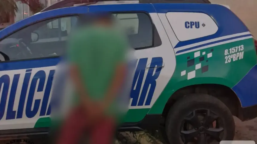 Foragido da Justiça é capturado no Jardim do Cerrado durante operação policial em Goianésia Foragido da Justiça é capturado no Jardim do Cerrado durante operação policial em Goianésia