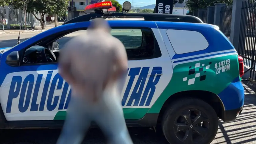Homem é preso em flagrante no leste de Goianésia após agredir e ameaçar ex-companheira com faca Homem é preso em flagrante no leste de Goianésia após agredir e ameaçar ex-companheira com faca