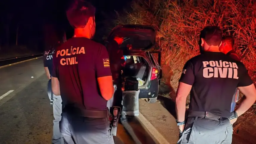 Operação Sentinela prende três pessoas e apreende droga em ação na BR-153