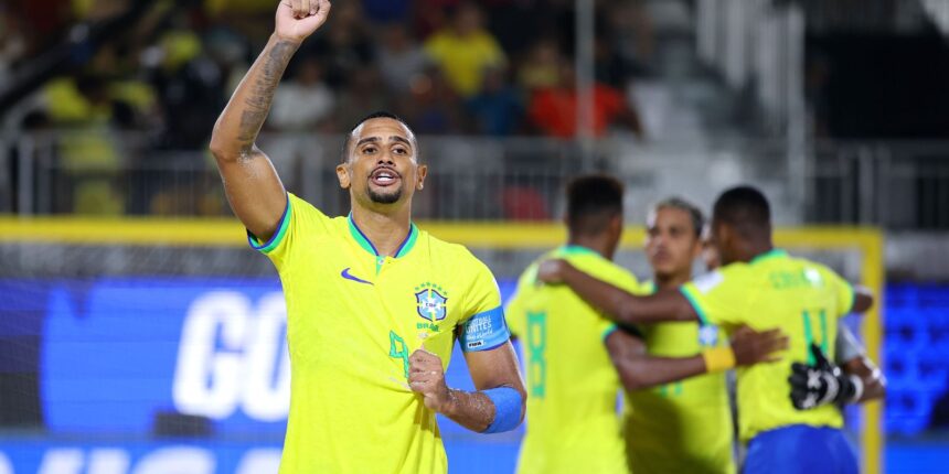 Brasil conquista heptacampeonato da Copa do Mundo de beach soccer Brasil conquista heptacampeonato da Copa do Mundo de beach soccer
