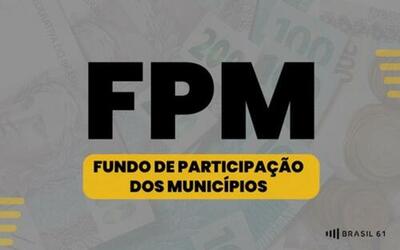 FPM de junho injeta R$ 6,8 bilhões nas prefeituras, nesta terça-feira (10); confira quanto cada ente recebe FPM de junho injeta R$ 6,8 bilhões nas prefeituras, nesta terça-feira (10); confira quanto cada ente recebe