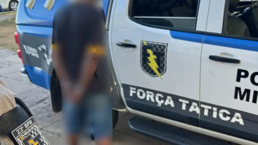 Foragido da Justiça é recapturado no oeste de Goianésia pela Força Tática Foragido da Justiça é recapturado no oeste de Goianésia pela Força Tática