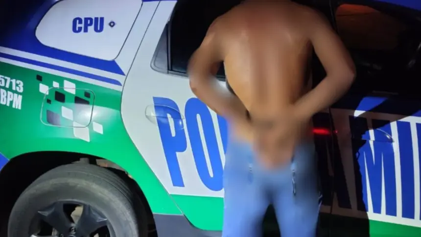 Homem é preso em flagrante por agredir companheira no Setor Oeste, em Goianésia Homem é preso em flagrante por agredir companheira no Setor Oeste, em Goianésia