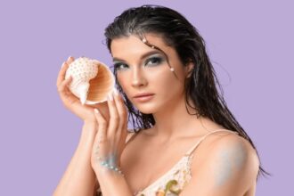 5 passos para fazer a maquiagem da trend sereia