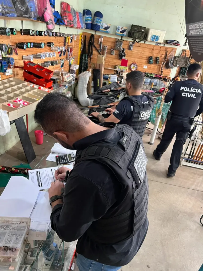 PCGO apreende 14 armas de fogo e prende 6 pessoas por porte ilegal de armas no sudoeste goiano – Policia Civil do Estado de Goiás