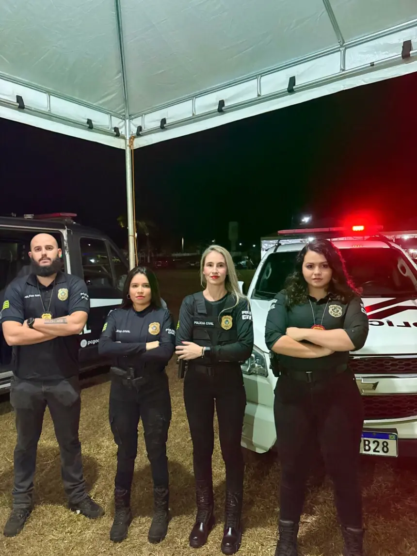 PCGO atua na Expoagro 2025 com delegacia móvel e reforço policial em Pontalina – Policia Civil do Estado de Goiás