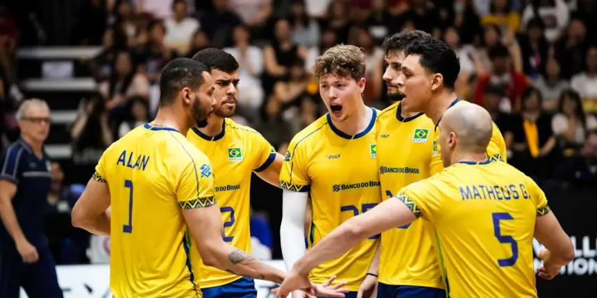 Liga das Nações: Brasil fecha 1ª fase na liderança e mira no mata-mata Liga das Nações: Brasil fecha 1ª fase na liderança e mira no mata-mata