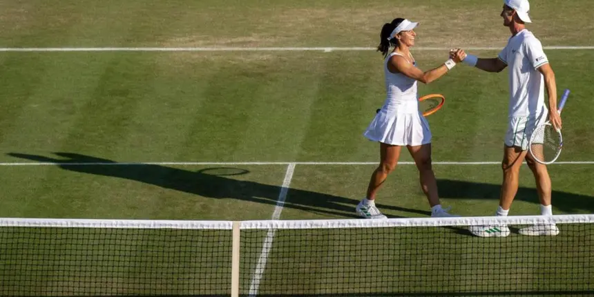 Luisa Stefani vai a final de duplas mistas no Torneio de Wimbledon Luisa Stefani vai a final de duplas mistas no Torneio de Wimbledon
