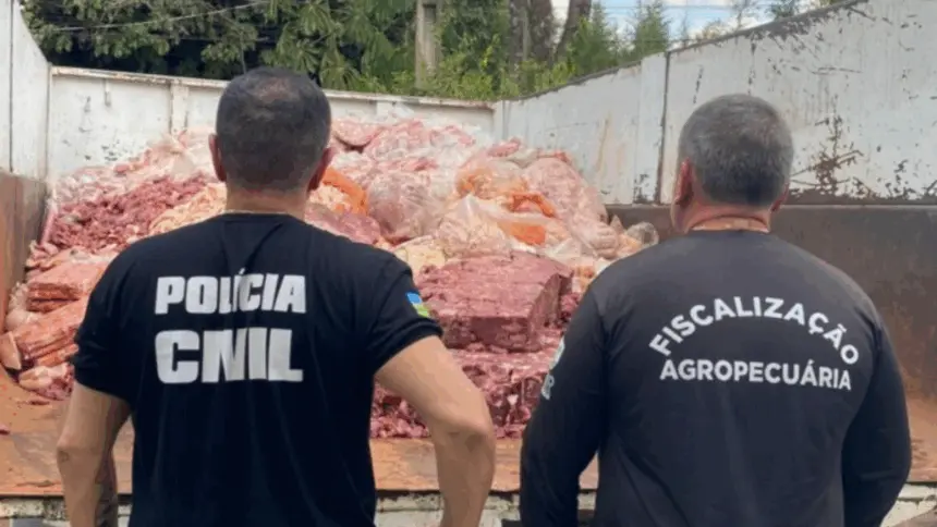 PCGO e Agrodefesa apreendem mais de duas toneladas de produtos cárneos armazenados de maneira irregular – Policia Civil do Estado de Goiás PCGO e Agrodefesa apreendem mais de duas toneladas de produtos cárneos armazenados de maneira irregular – Policia Civil do Estado de Goiás