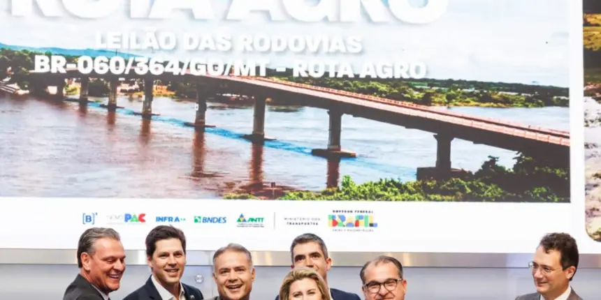 Daniel Vilela destaca impacto da Rota Agro na modernização da logística entre Goiás e Mato Grosso Daniel Vilela destaca impacto da Rota Agro na modernização da logística entre Goiás e Mato Grosso