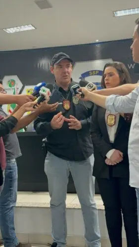 PCGO realiza coletiva de imprensa e apresenta detalhes da prisão de suspeito de crimes em série em Rio Verde – Policia Civil do Estado de Goiás