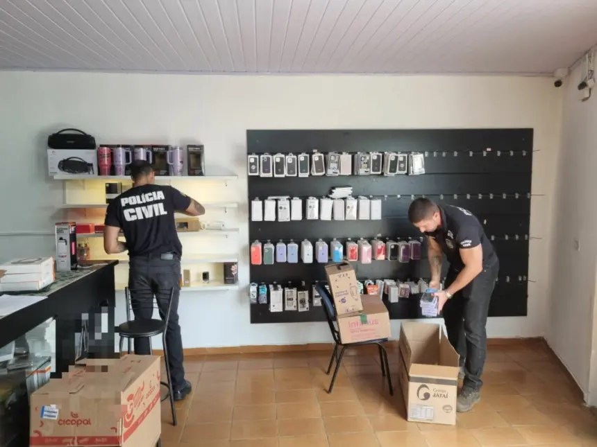 PCGO faz operação e investiga comercialização criminosa de eletrônicos em Mara Rosa – Policia Civil do Estado de Goiás PCGO faz operação e investiga comercialização criminosa de eletrônicos em Mara Rosa – Policia Civil do Estado de Goiás
