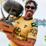 Inspirado em Ronaldo, Yago Dora destaca supremacia brasileira no surfe