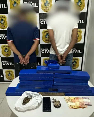 PCGO apreende 14kg de maconha e prende dois indivíduos por tráfico de drogas em Campos Belos – Policia Civil do Estado de Goiás