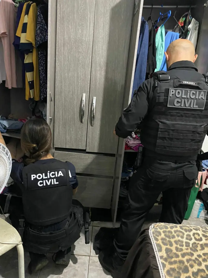 Polícia Civil cumpre mandados de busca e apreensão em investigação de furto com prejuízo de R$ 85 mil em empresa do polo empresarial de Aparecida de Goiânia