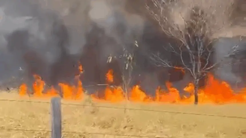 Incêndio de grandes proporções devasta mais de 50 propriedades em Santa Isabel