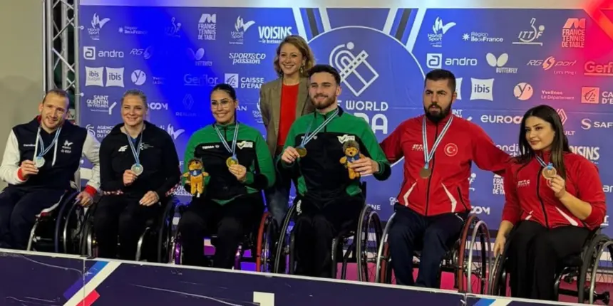 Tênis de mesa paralímpico: Thaís Severo leva ouro e prata na França Tênis de mesa paralímpico: Thaís Severo leva ouro e prata na França