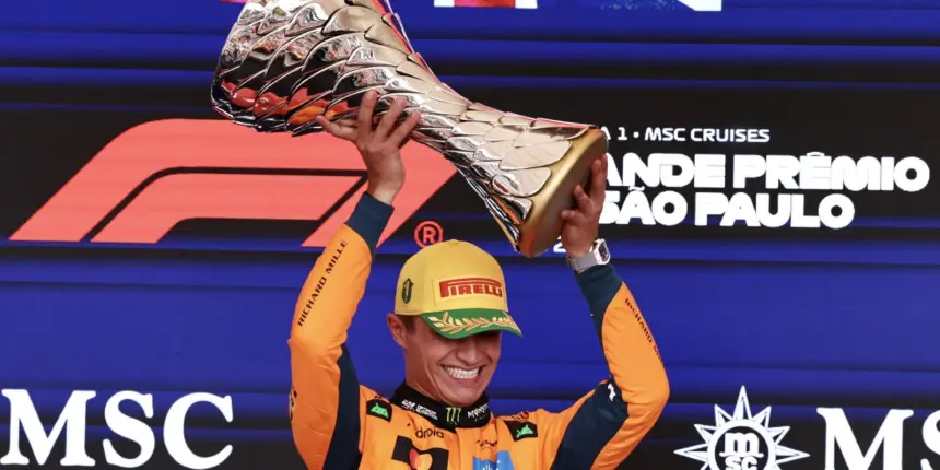 Fórmula 1: Lando Norris vence GP do Brasil e abre vantagem na ponta Fórmula 1: Lando Norris vence GP do Brasil e abre vantagem na ponta
