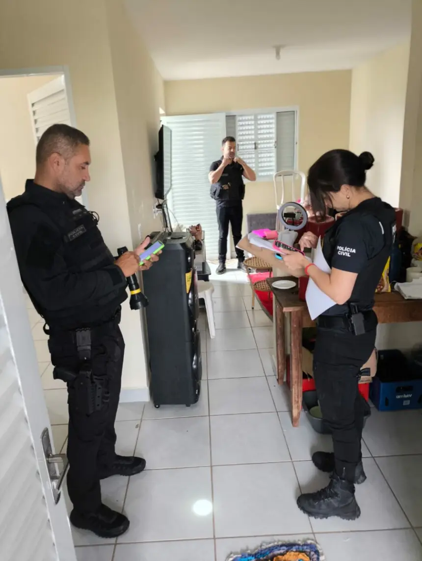 Operação Iron Hand cumpre mandados de busca e apreensão em Santa Rita do Araguaia – Policia Civil do Estado de Goiás Operação Iron Hand cumpre mandados de busca e apreensão em Santa Rita do Araguaia – Policia Civil do Estado de Goiás