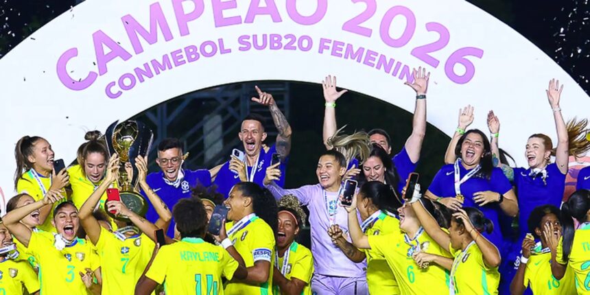 Brasil é campeão sul-americano sub-20 feminino Brasil é campeão sul-americano sub-20 feminino