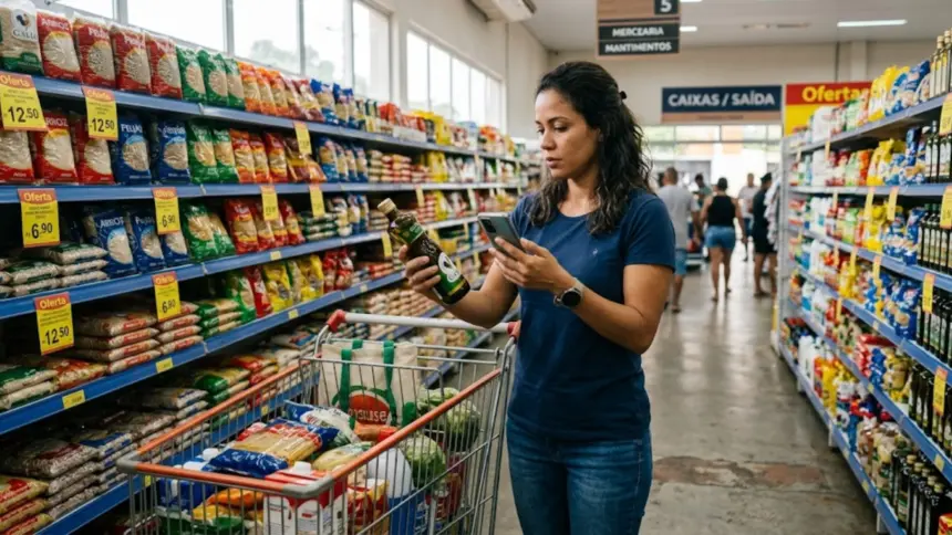 Muita gente começou a comparar preços antes das compras e alguns hábitos simples estão chamando atenção Muita gente começou a comparar preços antes das compras e alguns hábitos simples estão chamando atenção