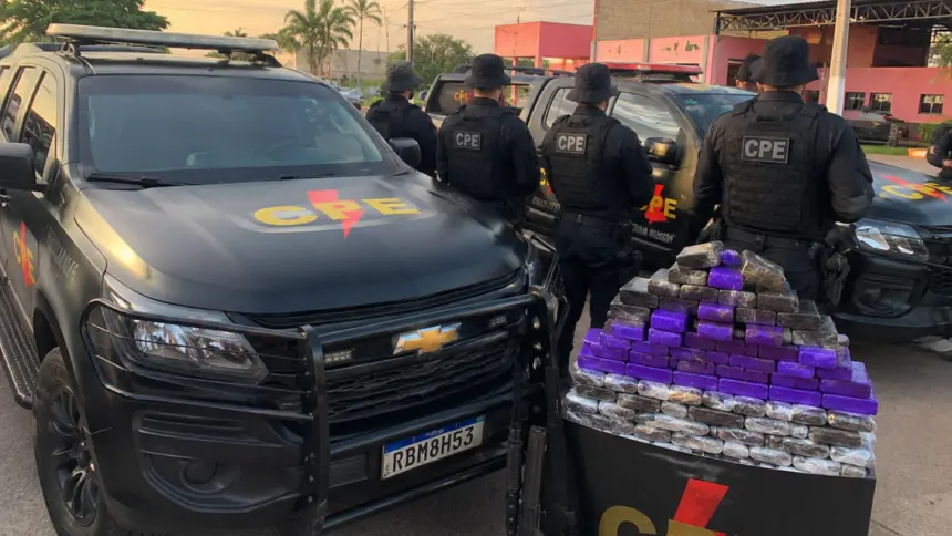 Em menos de uma semana, CPE Goianésia apreende drogas, recaptura foragidos e causa prejuízo de R$ 1 milhão ao crime