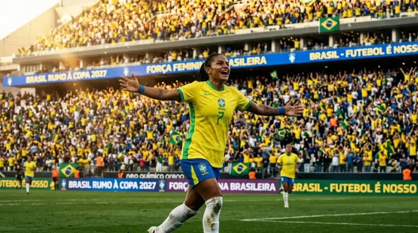 Câmara dos Deputados aprova novas diretrizes para fortalecer o futebol feminino no Brasil