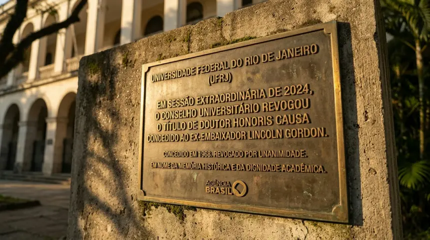 Conselho da UFRJ retira título de Doutor Honoris Causa do ex-embaixador Lincoln Gordon